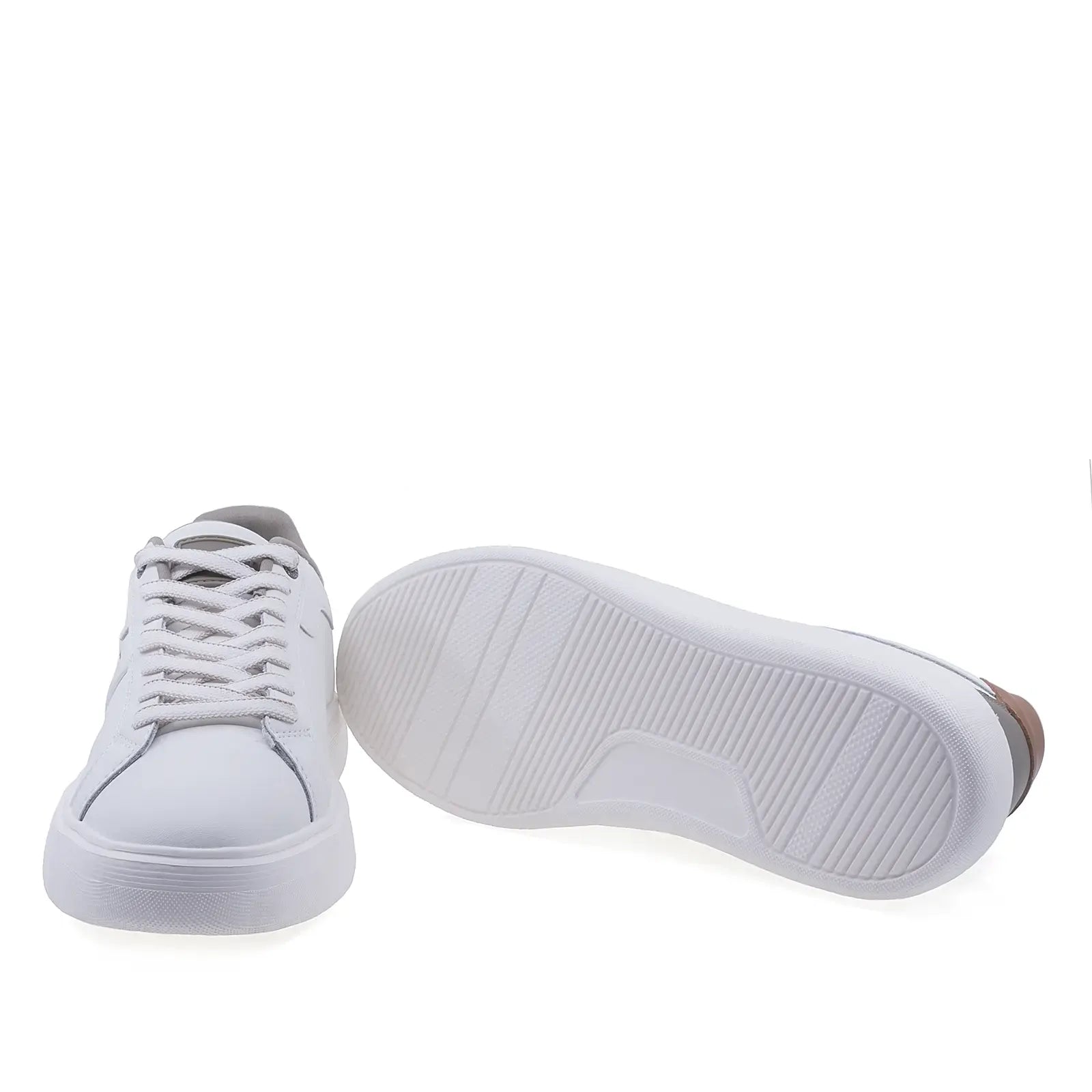Pantofi barbati casual Goretti piele naturala B115-25SCM020 alb