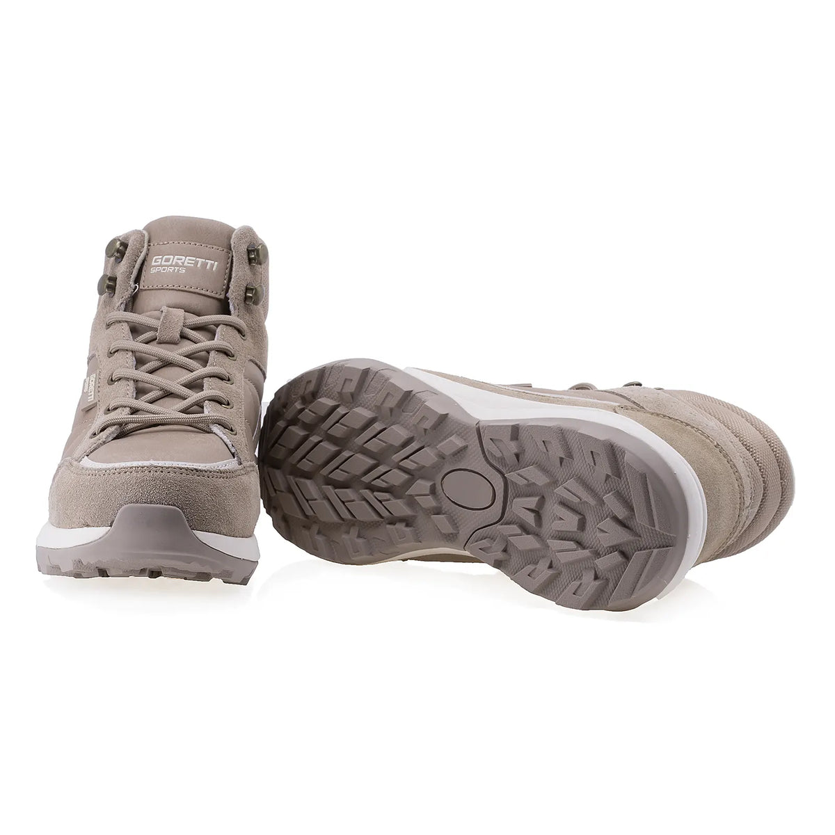 Ghete dama sport Goretti piele intoarsa D110-24W8776 bej
