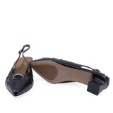 Pantofi dama eleganti Feeling piele lacuita D58038 Negru