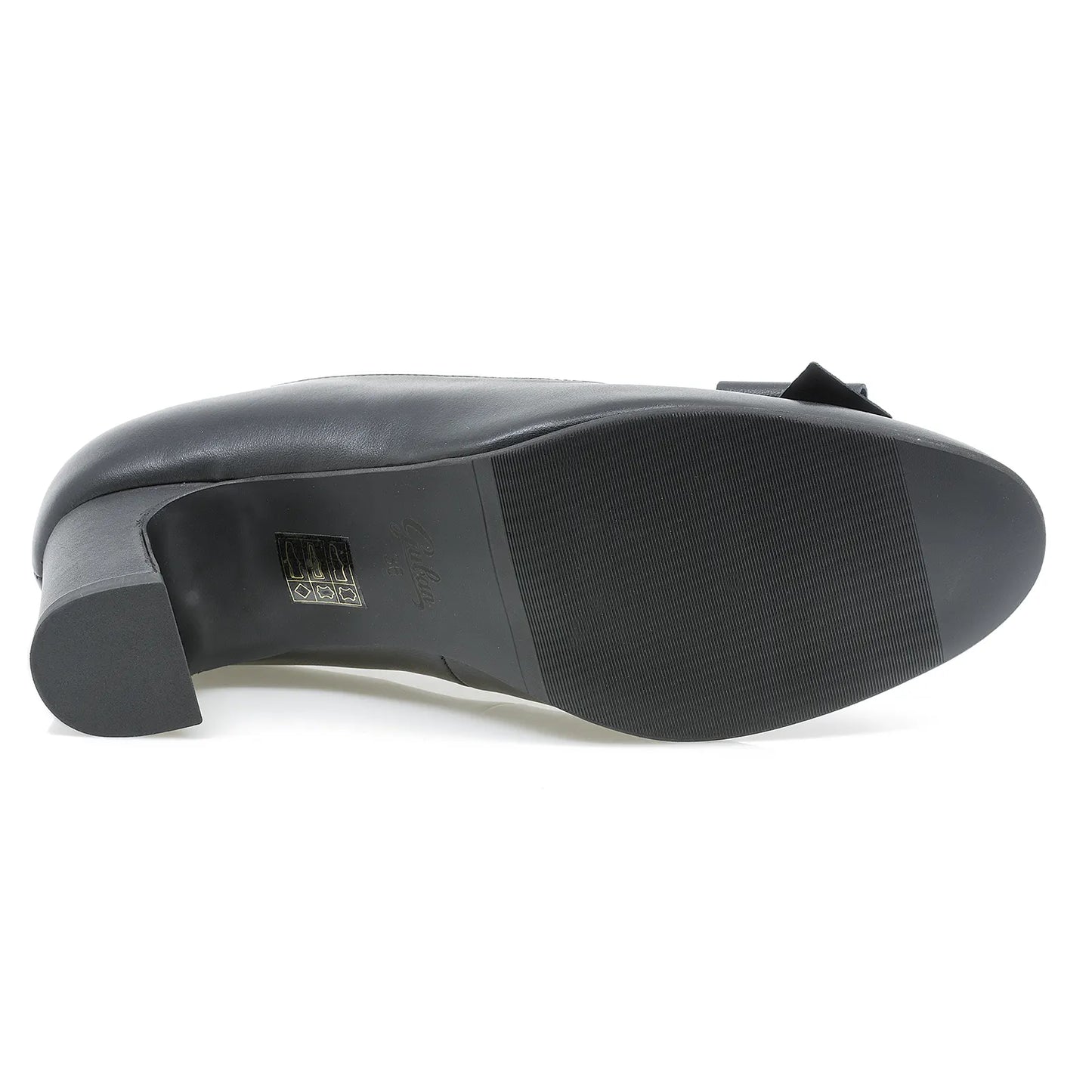 Pantofi dama Guban din piele naturala D3641 negru-4