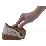 Pantofi Dama Casual Anna Viotti Piele naturala D27-04158 bej