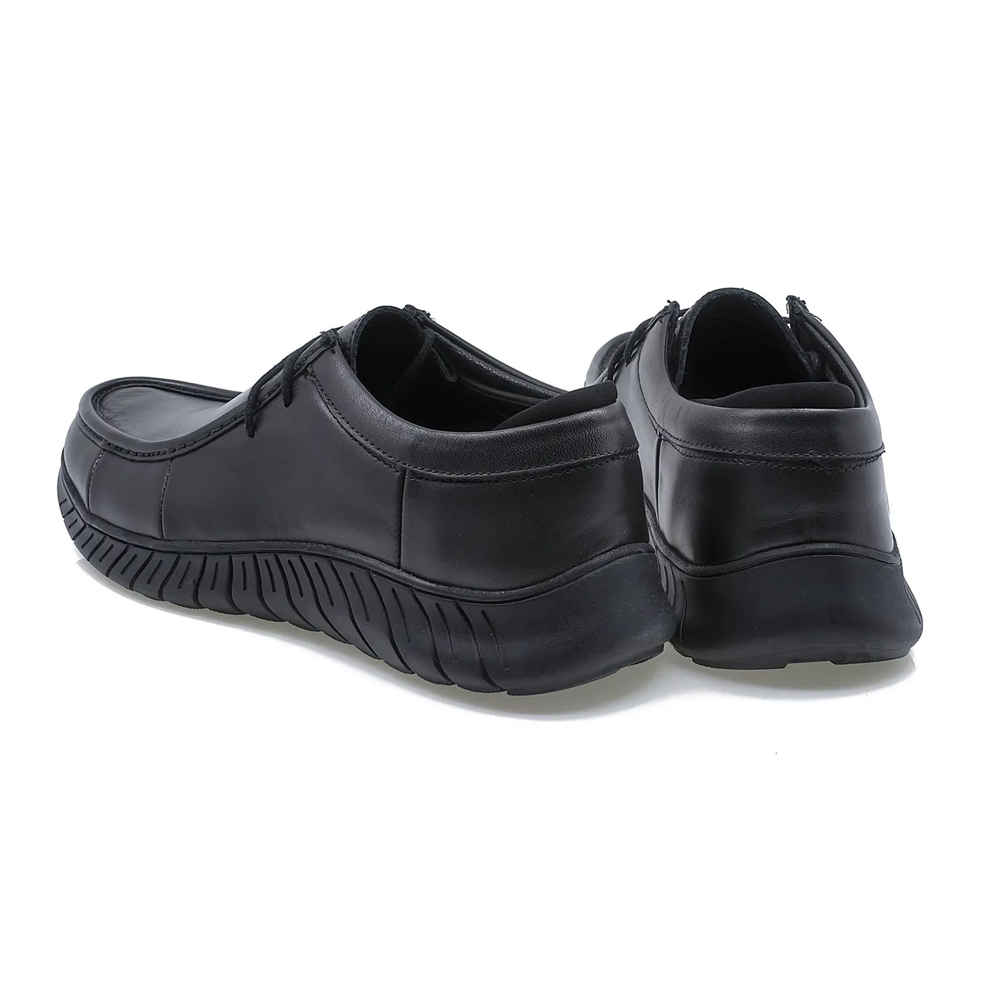Pantofi barbati casual Goretti piele naturala B64-1453 negru