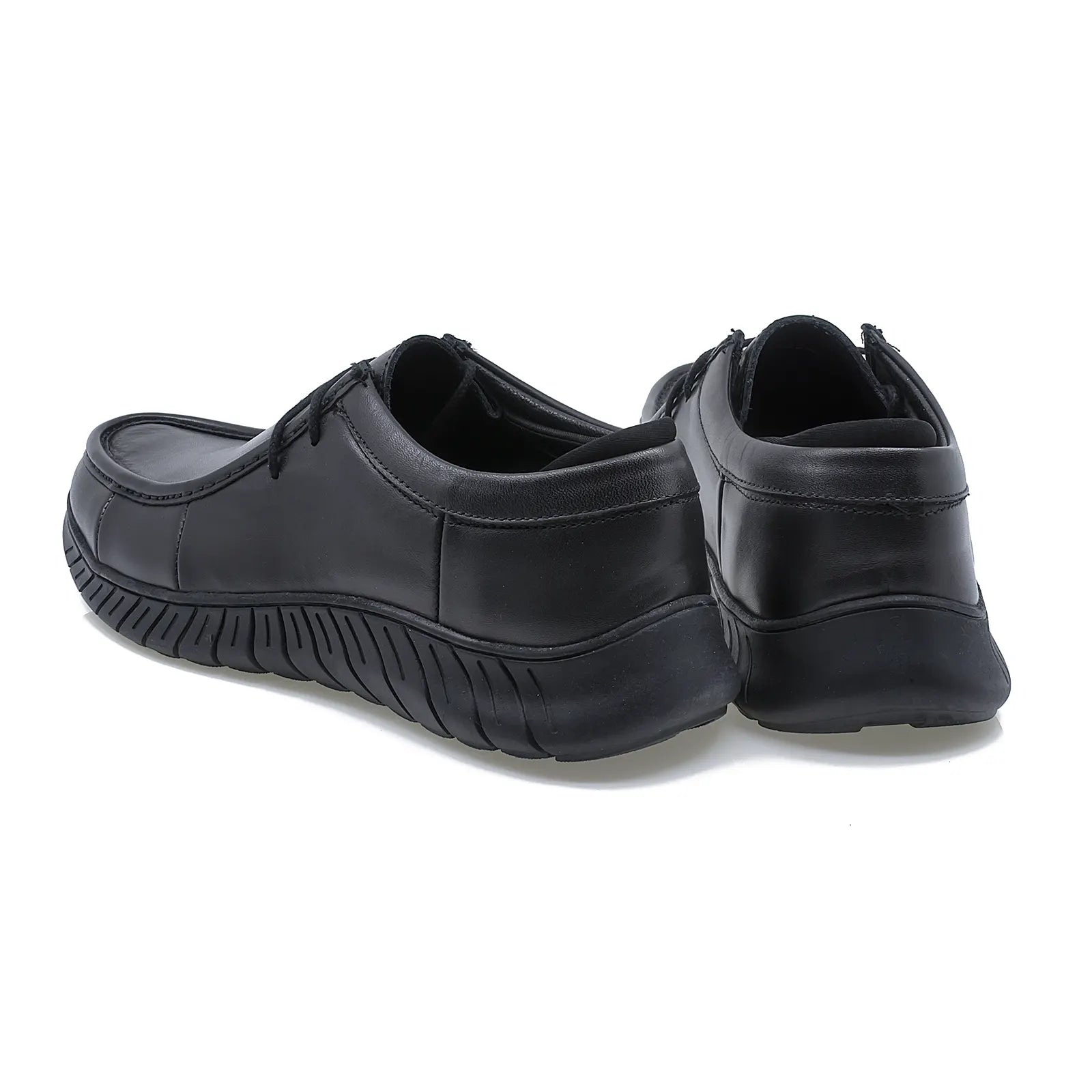 Pantofi barbati casual Goretti piele naturala B64-1453 negru