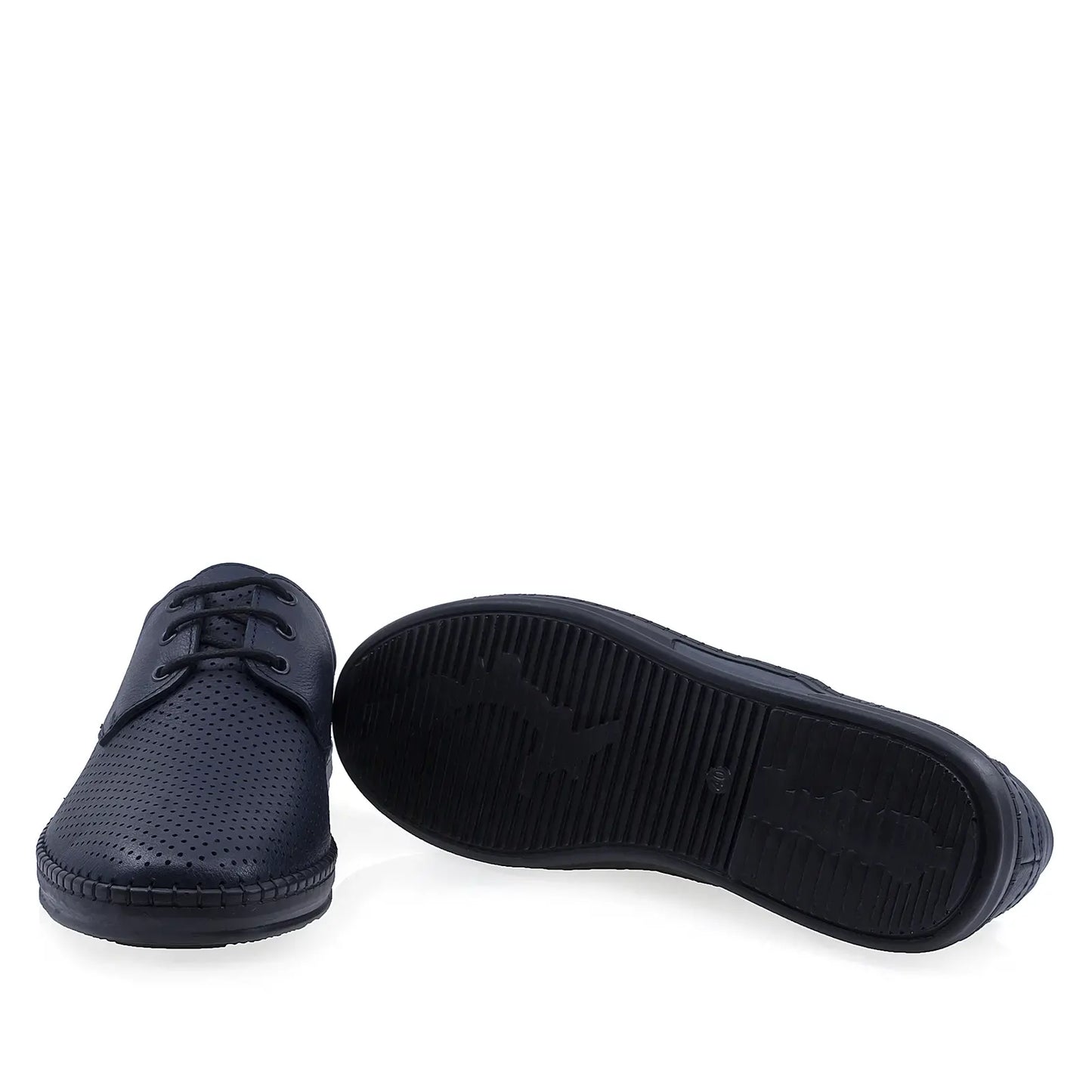Pantofi barbati casual Goretti piele naturala B36-1030 bleumarin