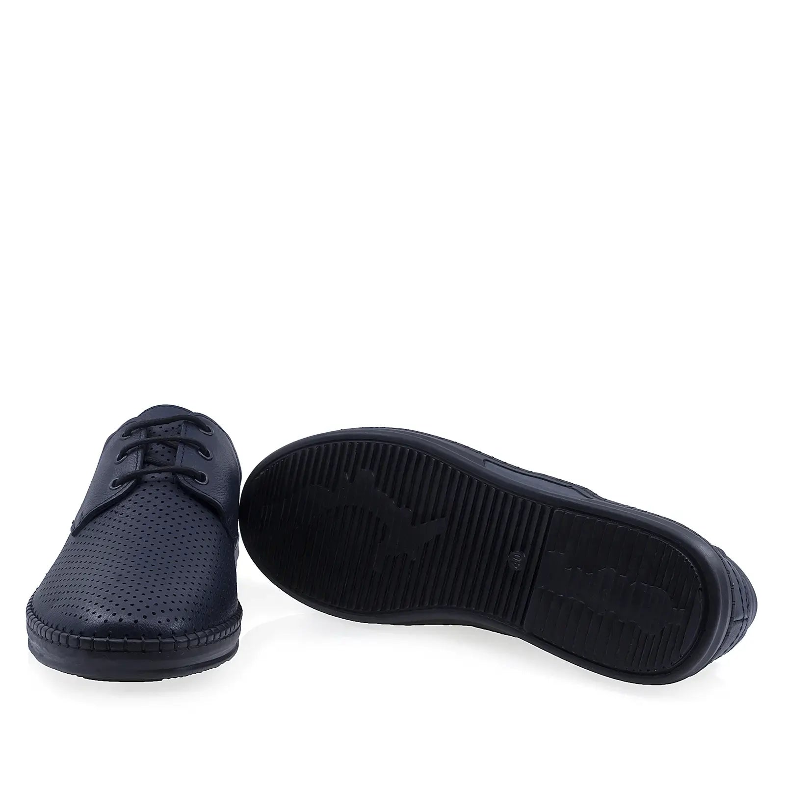 Pantofi barbati casual Goretti piele naturala B36-1030 bleumarin