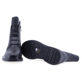 Ghete dama casual Sole piele naturala 01 negre