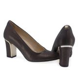 Pantofi dama eleganti Anna Viotti piele naturala D63-1198Z-105 maro