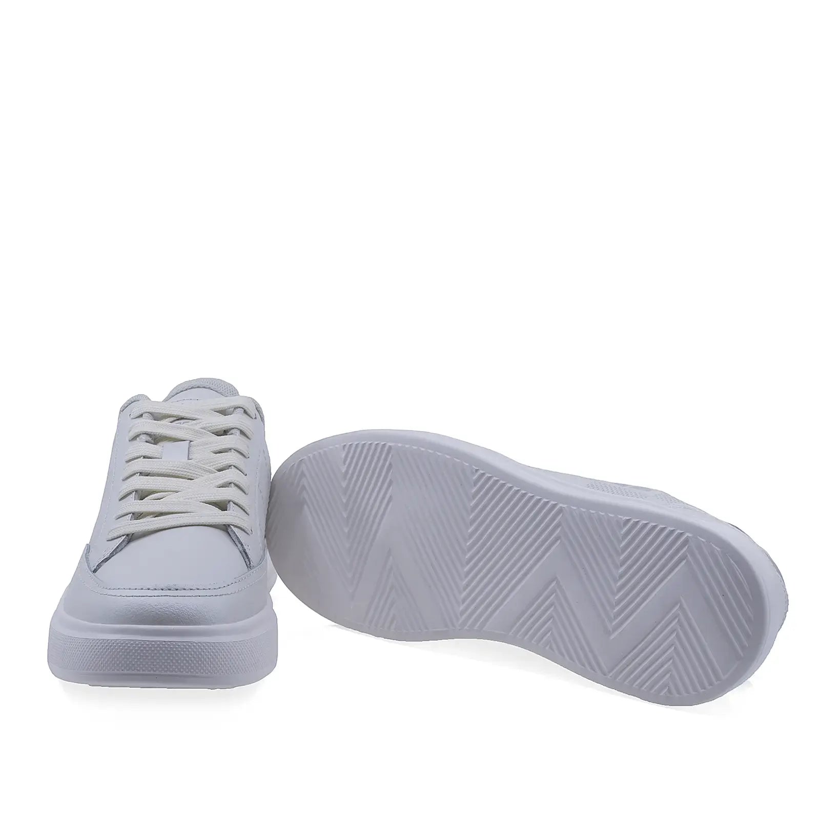 Pantofi Dama Casual Goretti Piele naturala D100-CL33891 alb/gri