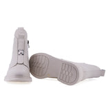 Ghete dama casual Anna Viotti piele naturala D106-F11851-T6152-2 bej