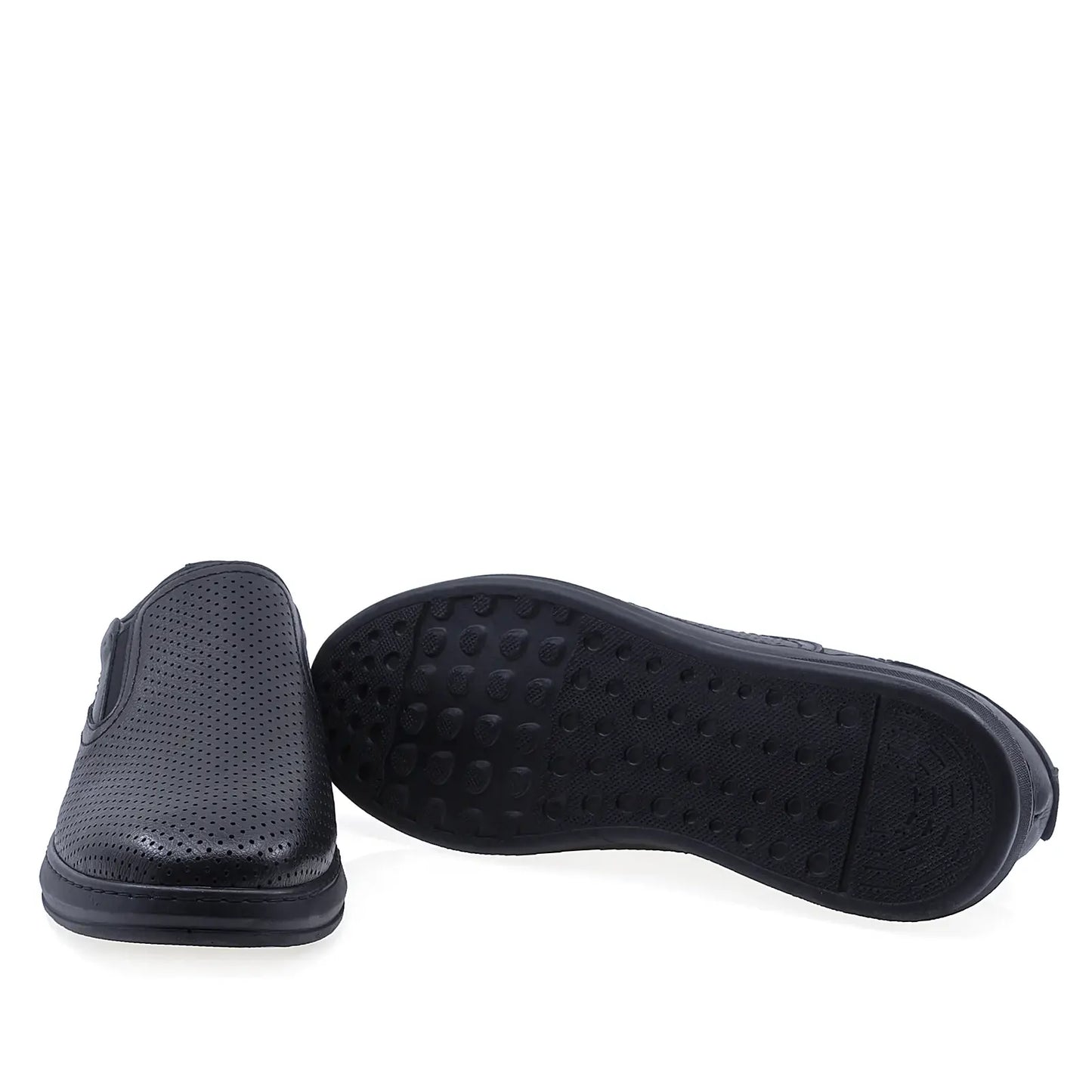Pantofi barbati casual Goretti piele naturala B36-1668 negru