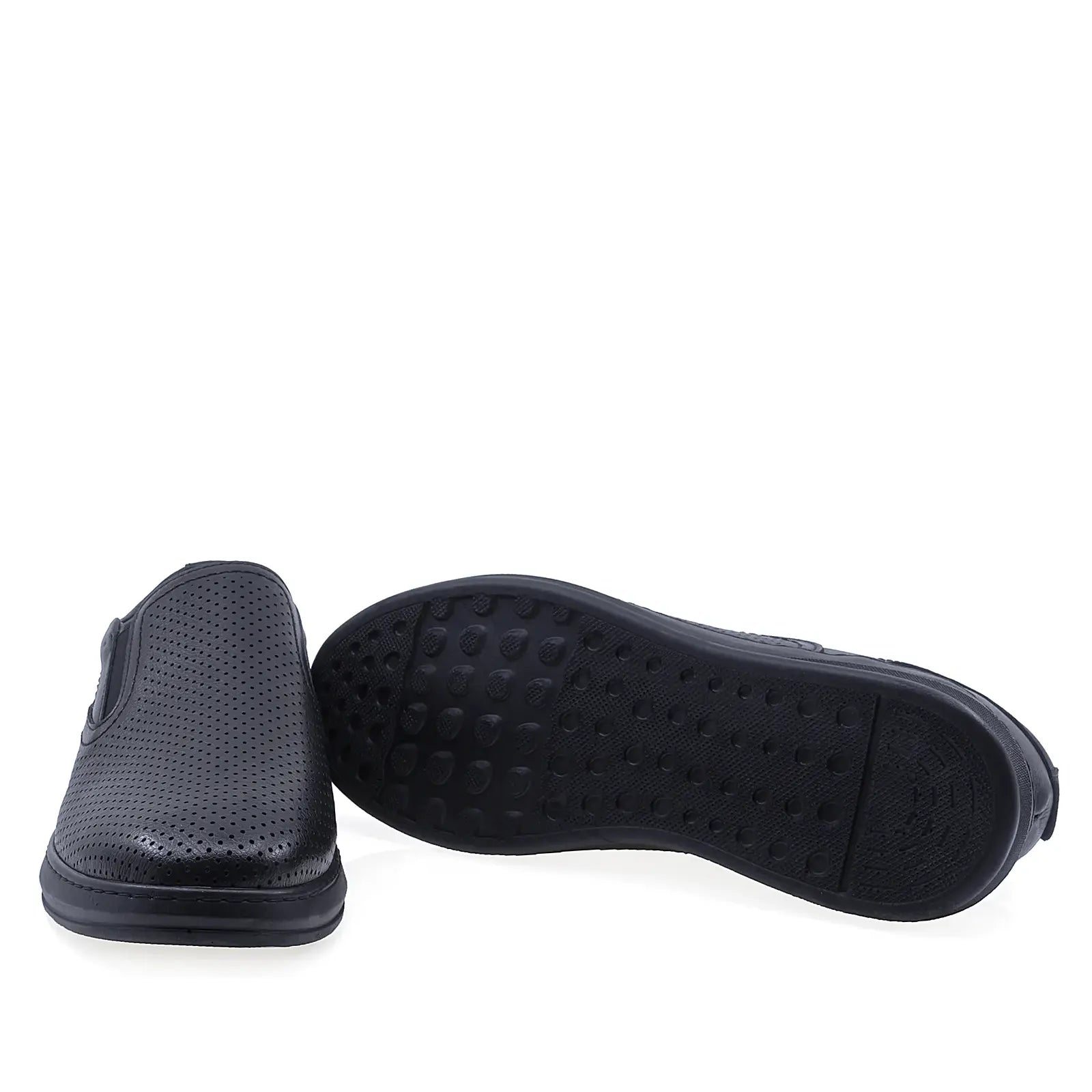 Pantofi barbati casual Goretti piele naturala B36-1668 negru