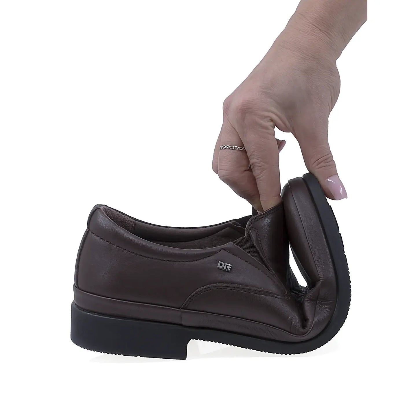 Pantofi barbati casual Goretti piele naturala B25-2024 maro