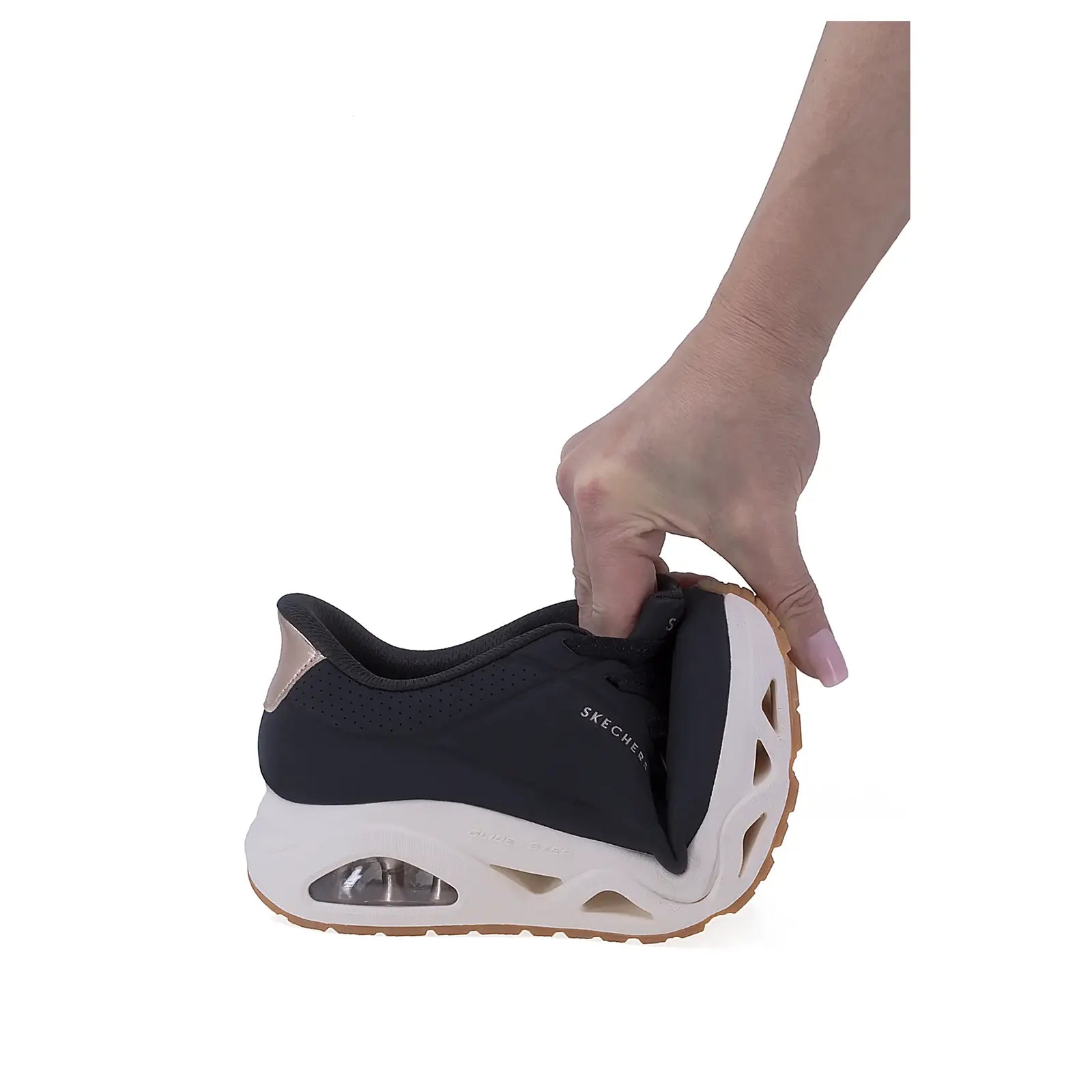 Pantofi Dama Sport SKECHERS Poliuretan D1-190113 negru