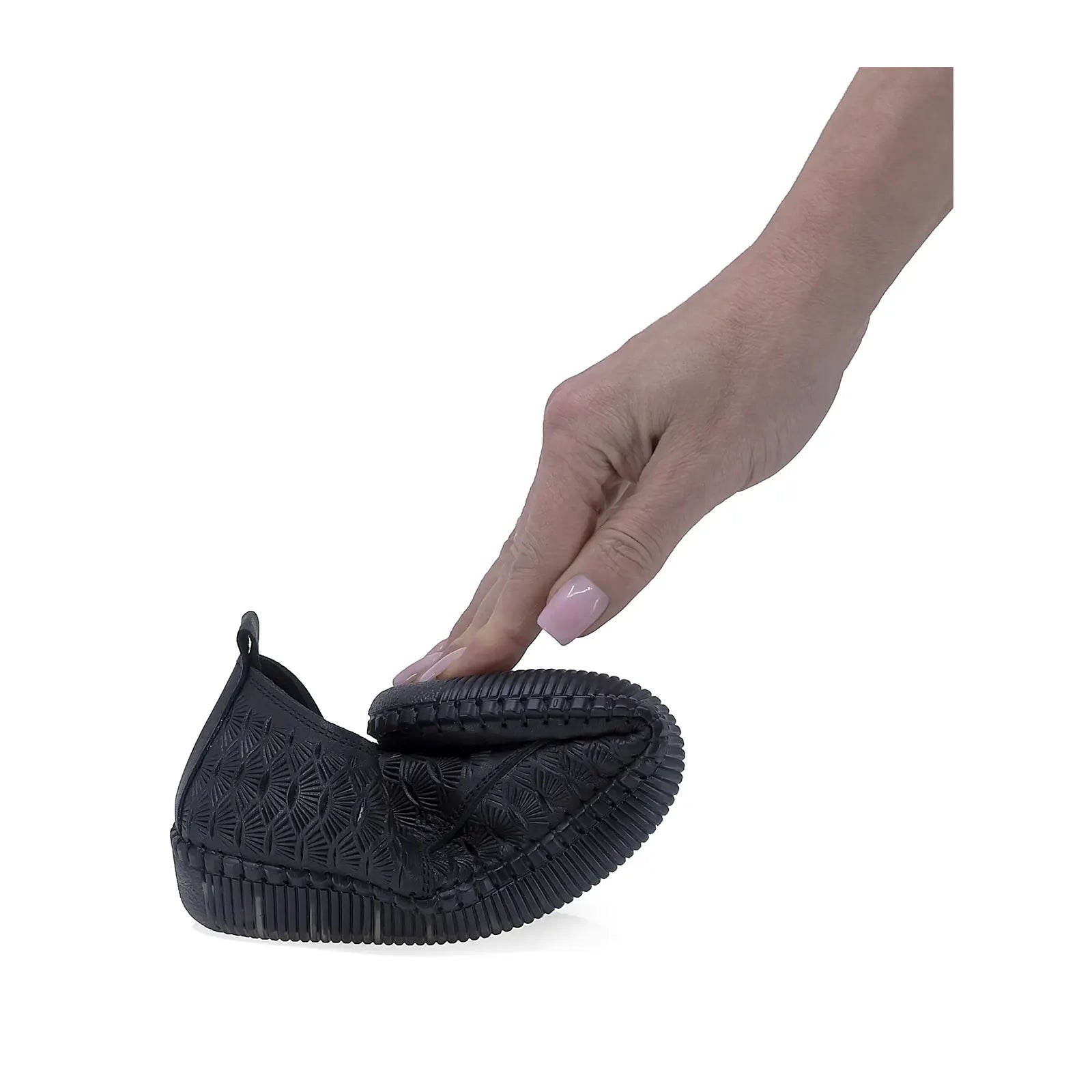 Pantofi Dama Casual Anna Viotti Piele naturala D43-03 negru