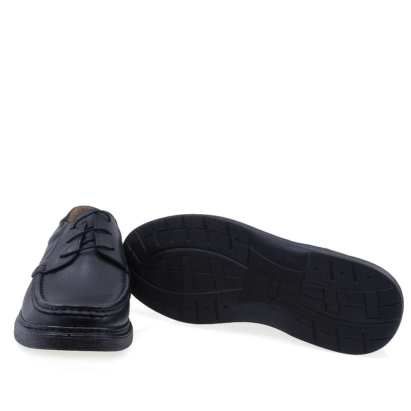 Pantofi barbati casual Goretti piele naturala B36-1627 negru
