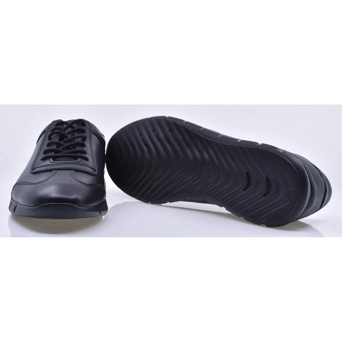 Pantofi barbati casual Goretti piele naturala B24-1503 negri