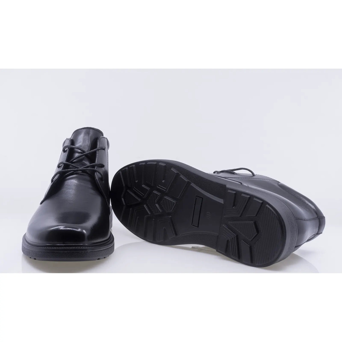 Ghete barbati casual Goretti piele naturala B111-BJ180510 negre