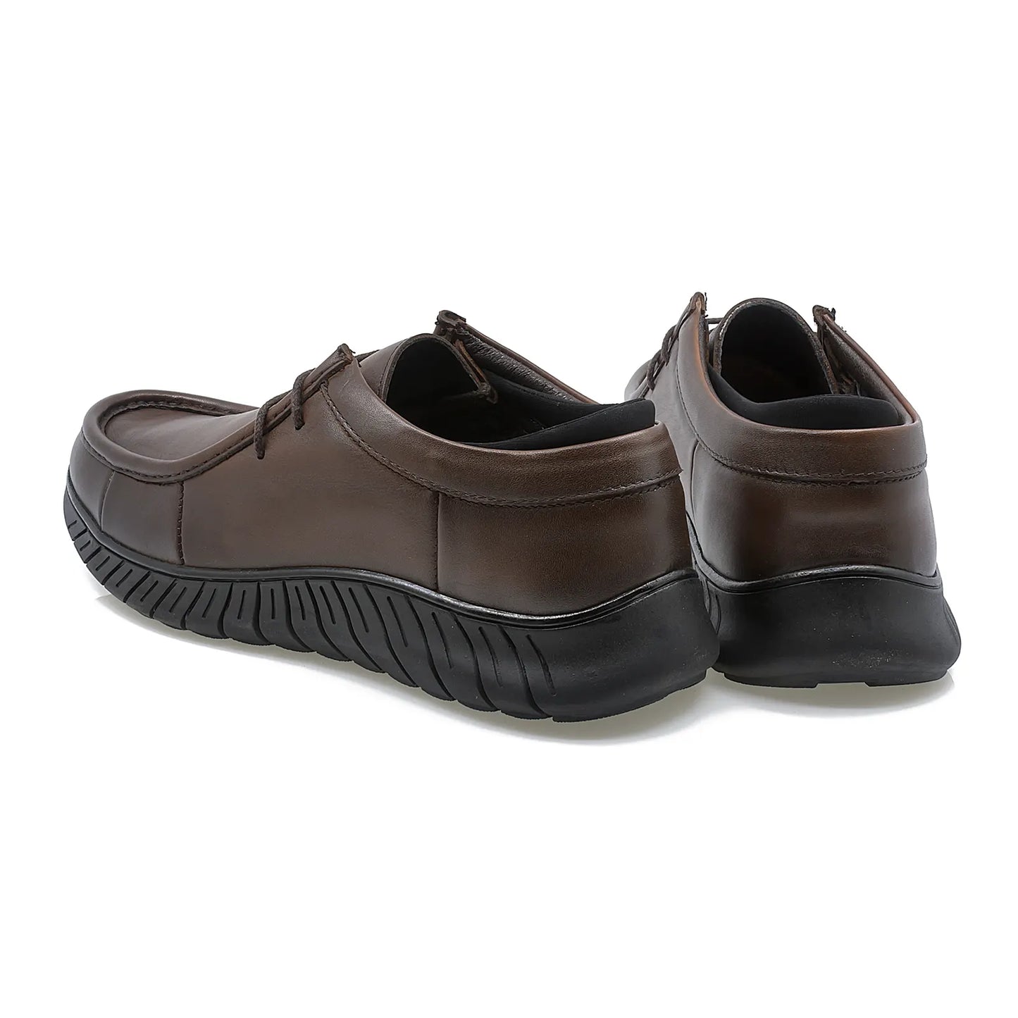 Pantofi barbati casual Goretti piele naturala B64-1453 maro