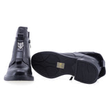 Ghete dama casual Sole piele naturala 07 negre