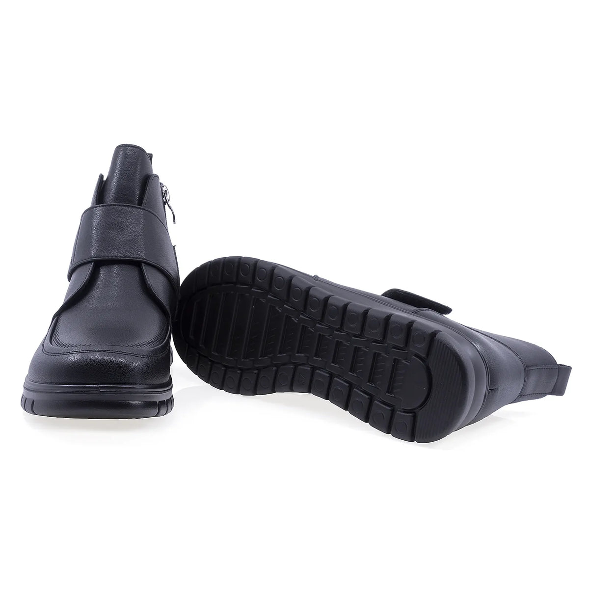 Ghete Dama Casual Anna Viotti Piele Naturala D111-MB220282 negre