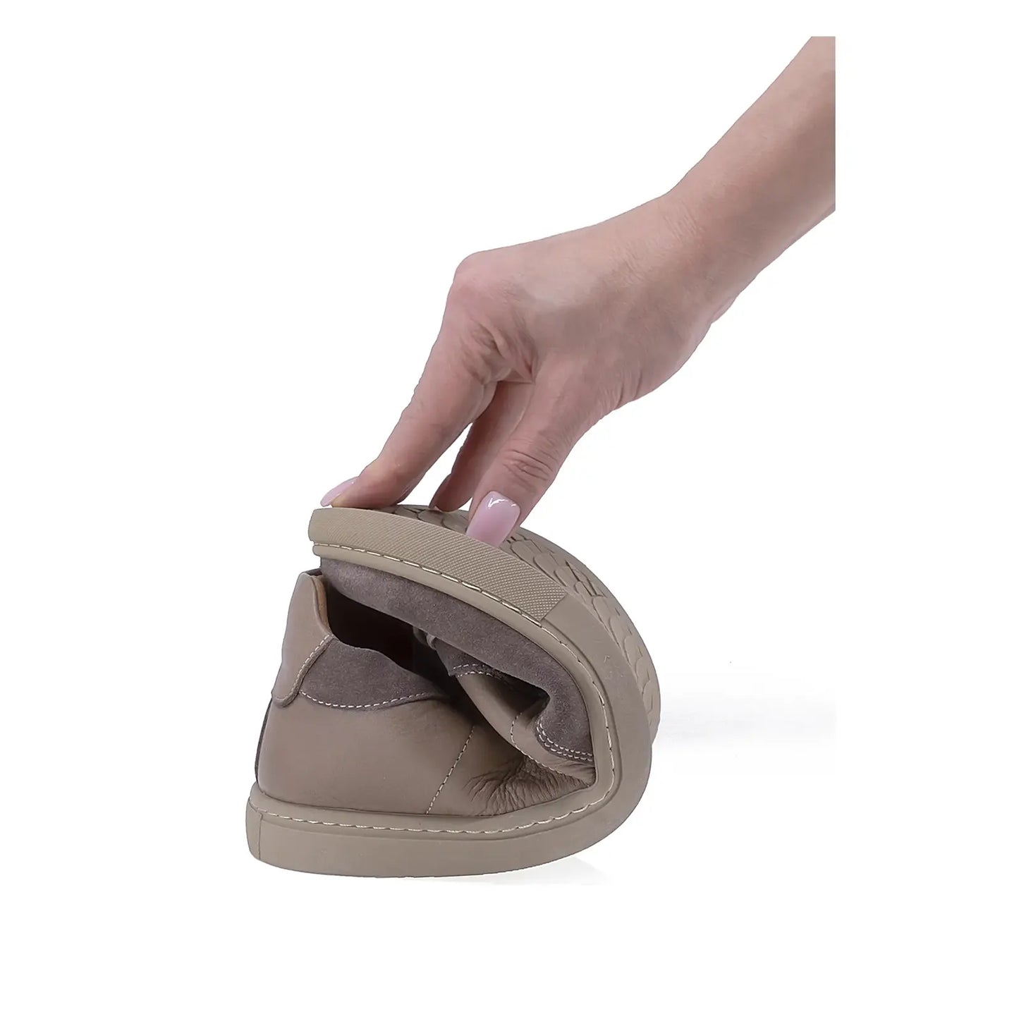 Pantofi barbati casual Goretti piele naturala B17-151 taupe