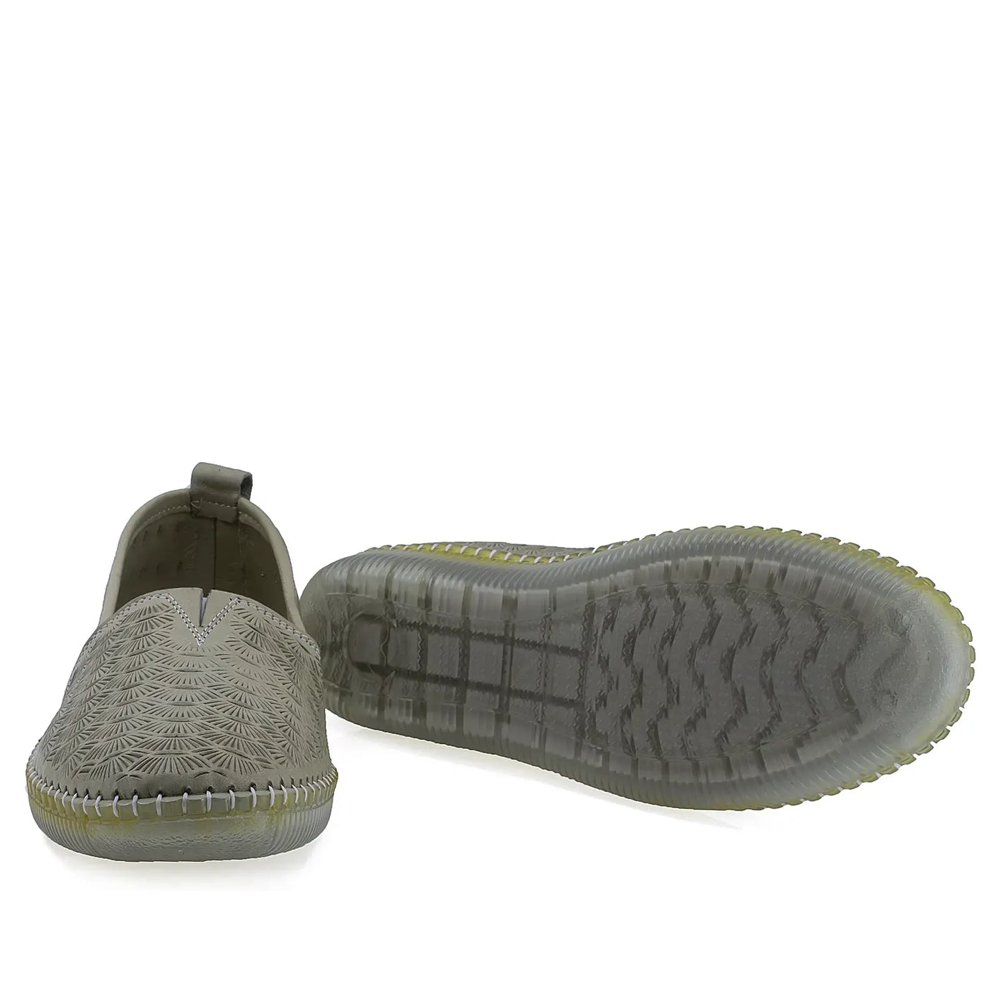 Pantofi Dama Casual Anna Viotti Piele naturala D43-07 verde