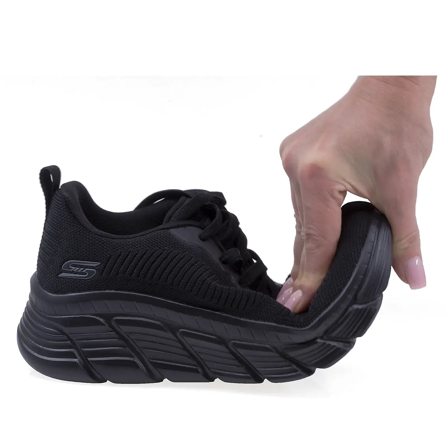 Pantofi Dama Sport SKECHERS Memory foam D1-117385 negru