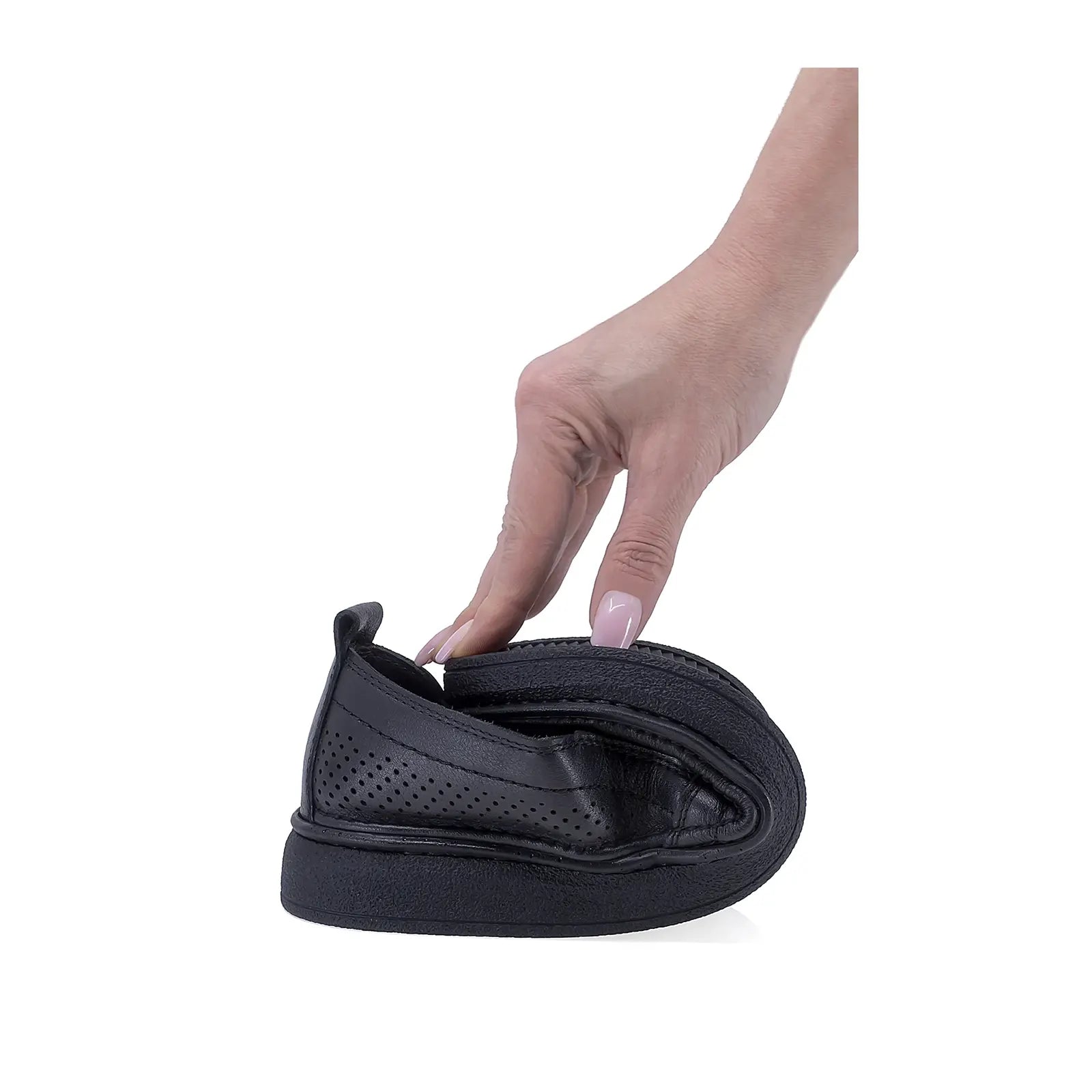 Pantofi barbati casual Goretti piele naturala B69-320 negru