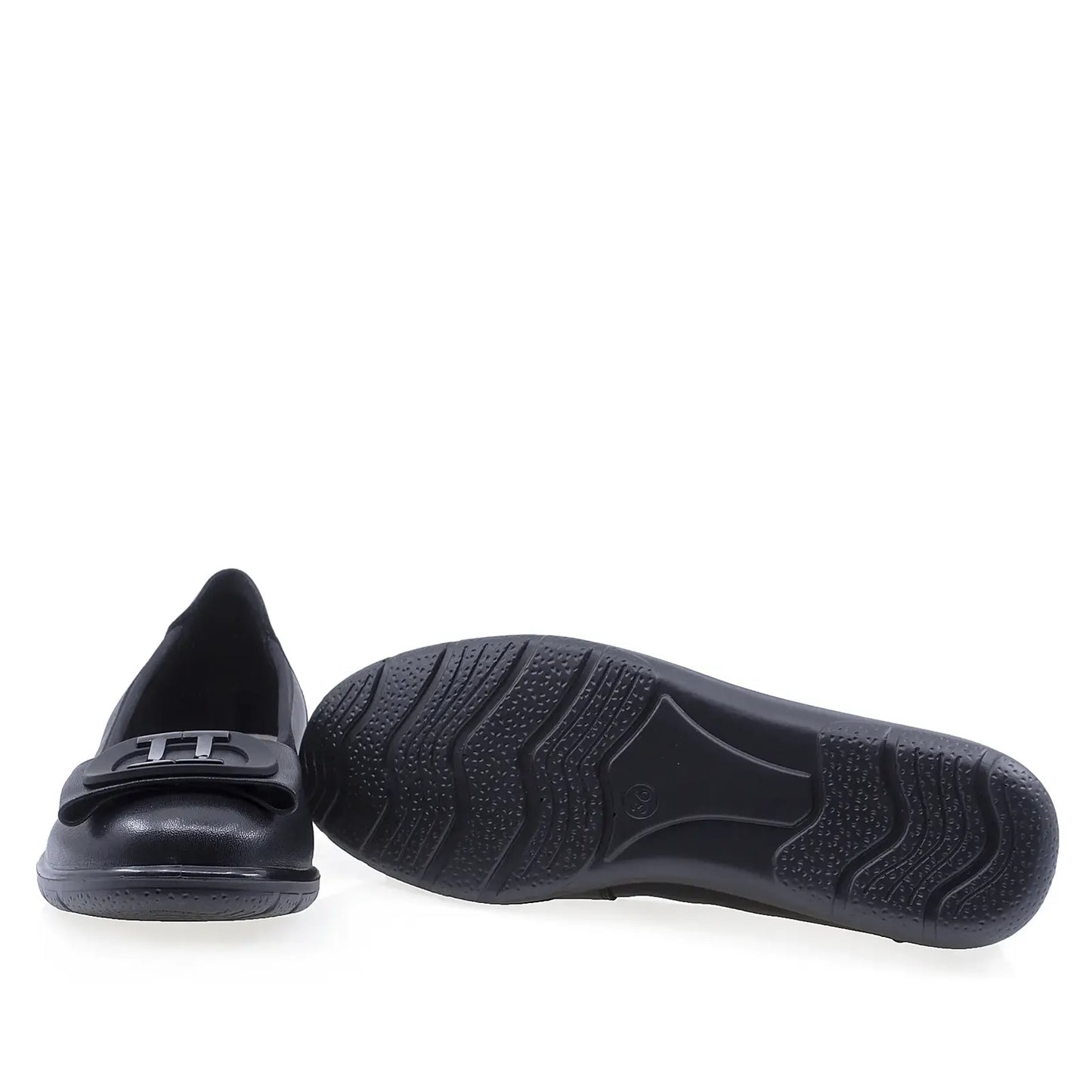 Pantofi Dama Casual Anna Viotti Piele naturala D111-80811 negru