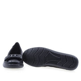 Pantofi Dama Casual Anna Viotti Piele naturala D111-80811 negru