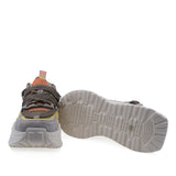 Pantofi dama sport Anna Viotti piele intoarsa D106-2 maro/multi