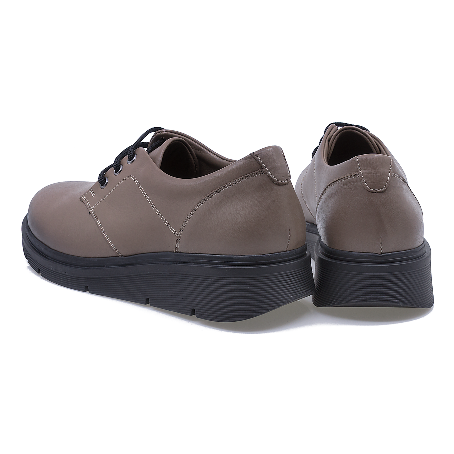 Pantofi dama Anna Viotti din piele naturala D 54-2300 vizon