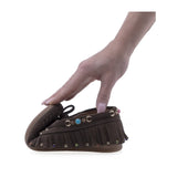 Pantofi Dama Casual Anna Viotti Piele intoarsa D116-2657-11R maro