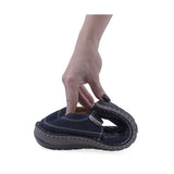 Pantofi barbati casual Goretti piele nabuc B36-9991-107 bleumarin