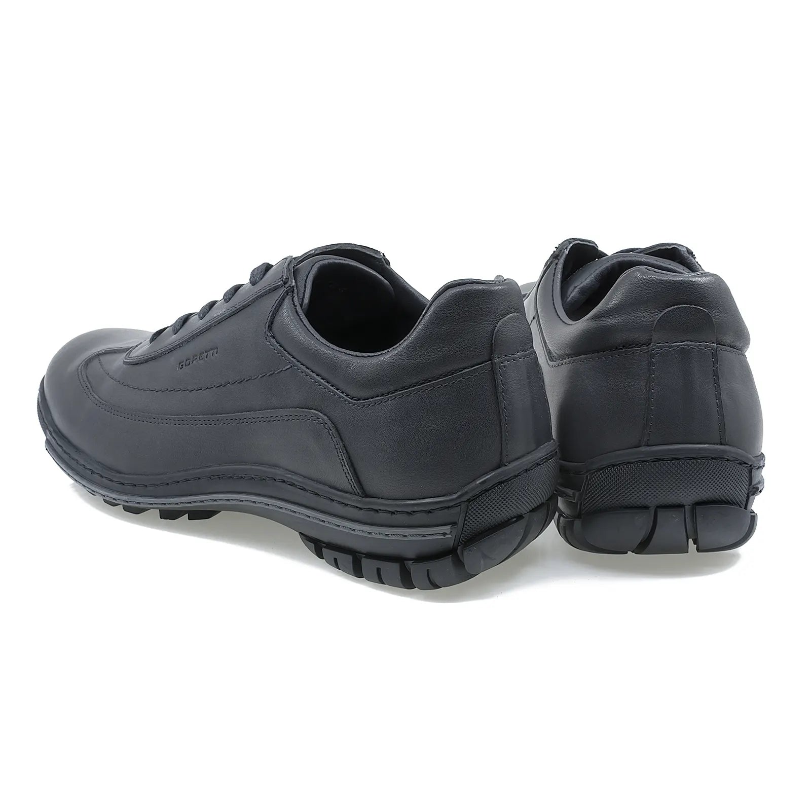 Pantofi barbati casual Goretti piele naturala B36-1154 negru