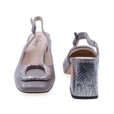 Pantofi dama eleganti Feeling pielenaturala D26-572-01 gri