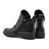 Ghete dama Anna Viotti din piele naturala D 70-2003 negru-5