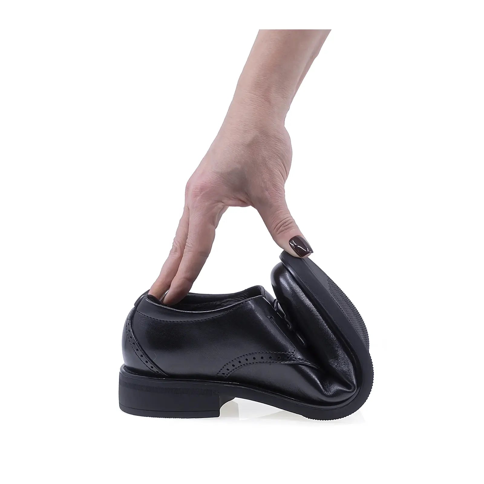 Pantofi barbati eleganti Goretti piele naturala B103-GA0513-8 negru