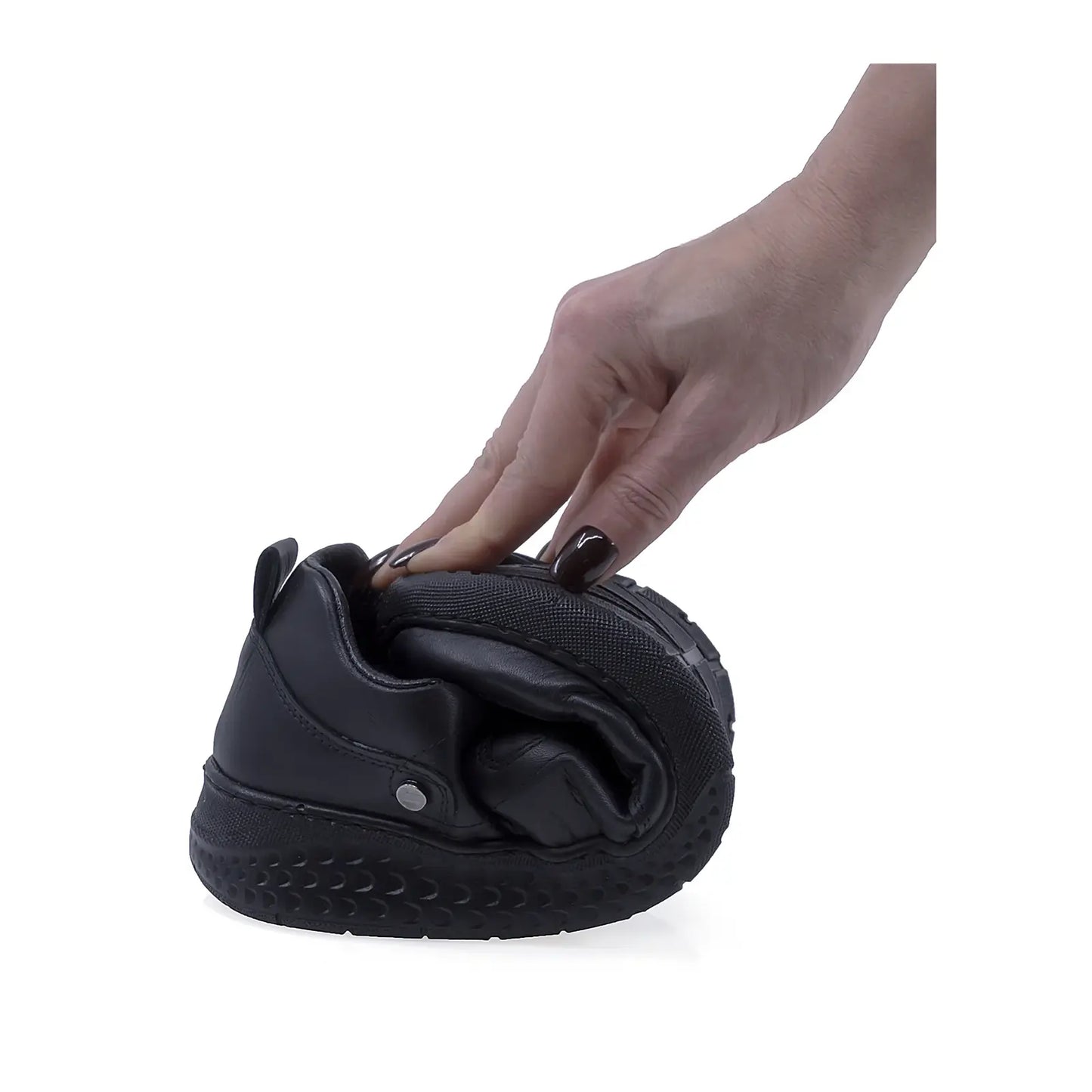 Pantofi Dama Casual Anna Viotti Piele naturala D16-1330 negru