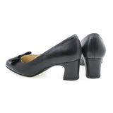 Pantofi dama Guban din piele naturala D3641 negru-5