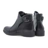 Ghete dama Anna Viotti din piele naturala D70-19769 negru-5