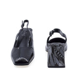 Pantofi dama eleganti Feeling piele lacuita D26-513-02 negru