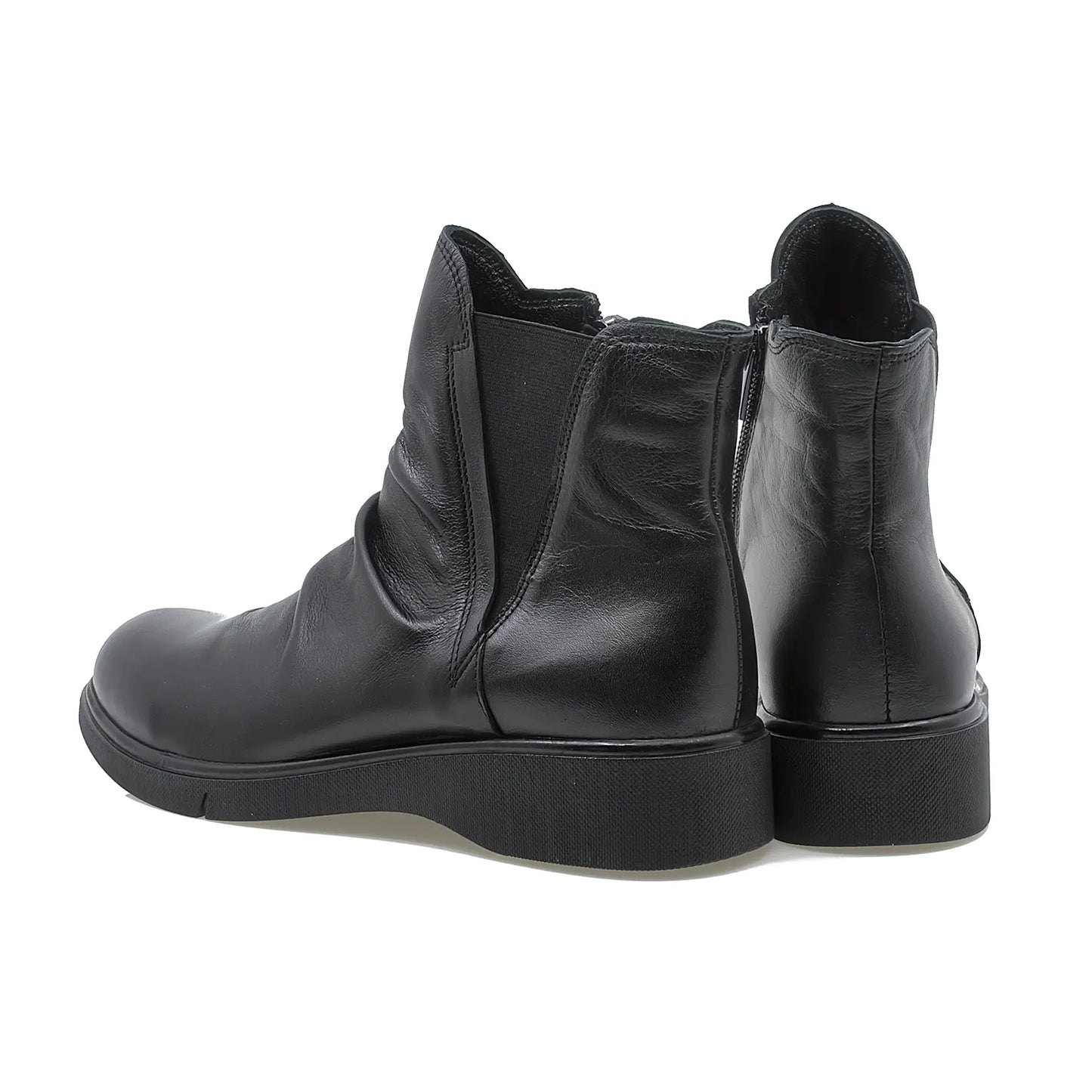 Ghete dama Anna Viotti din piele naturala D 70-3540 negru-5