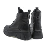 Ghete dama Anna Viotti din piele naturala D44-4432 negru