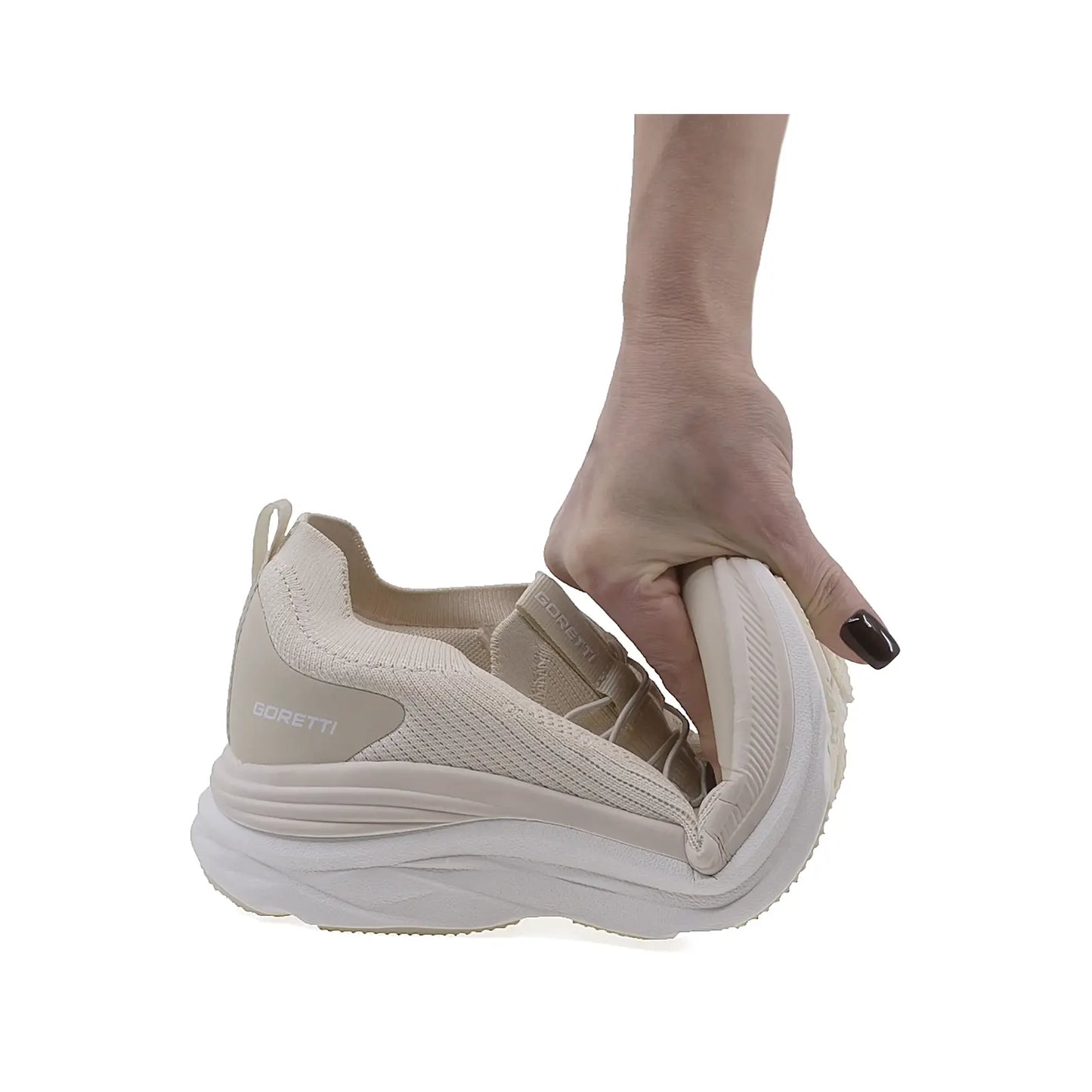 Pantofi Barbati Sport Goretti poliuretan B100-CL31779 bej