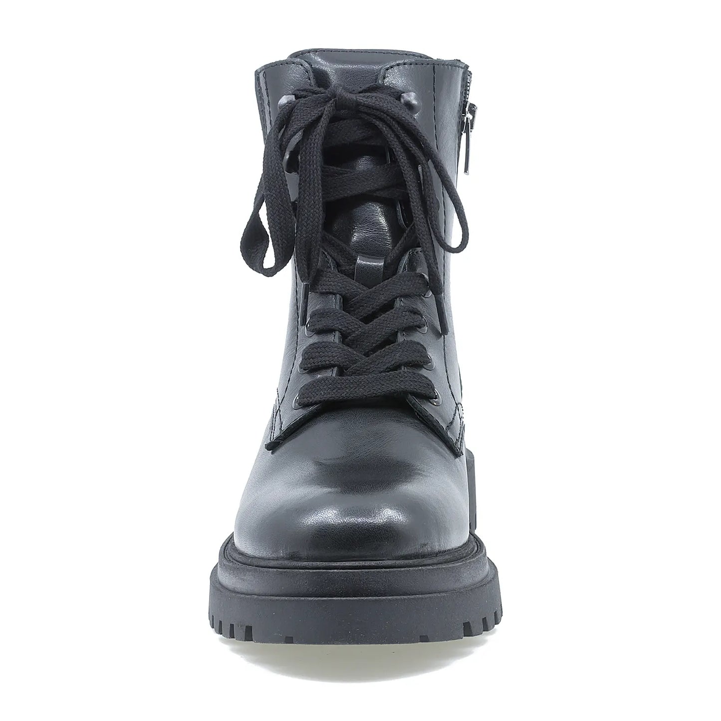 Ghete dama Anna Viotti din piele naturala D15-1055 negru-5