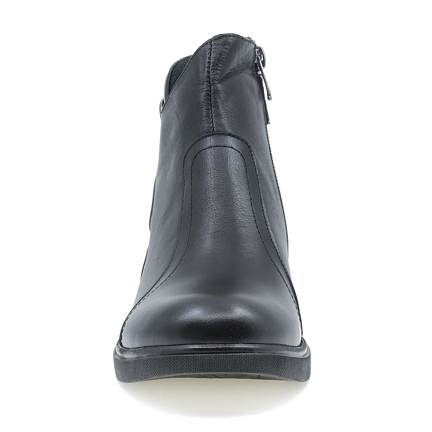 Ghete dama Anna Viotti din piele naturala D70-19769 negru-6