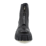 Ghete dama Anna Viotti din piele naturala D44-4262B negru-6