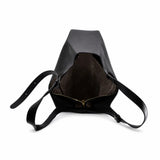 Geantă damă Anna Viotti piele naturala CS12650-001 neagra