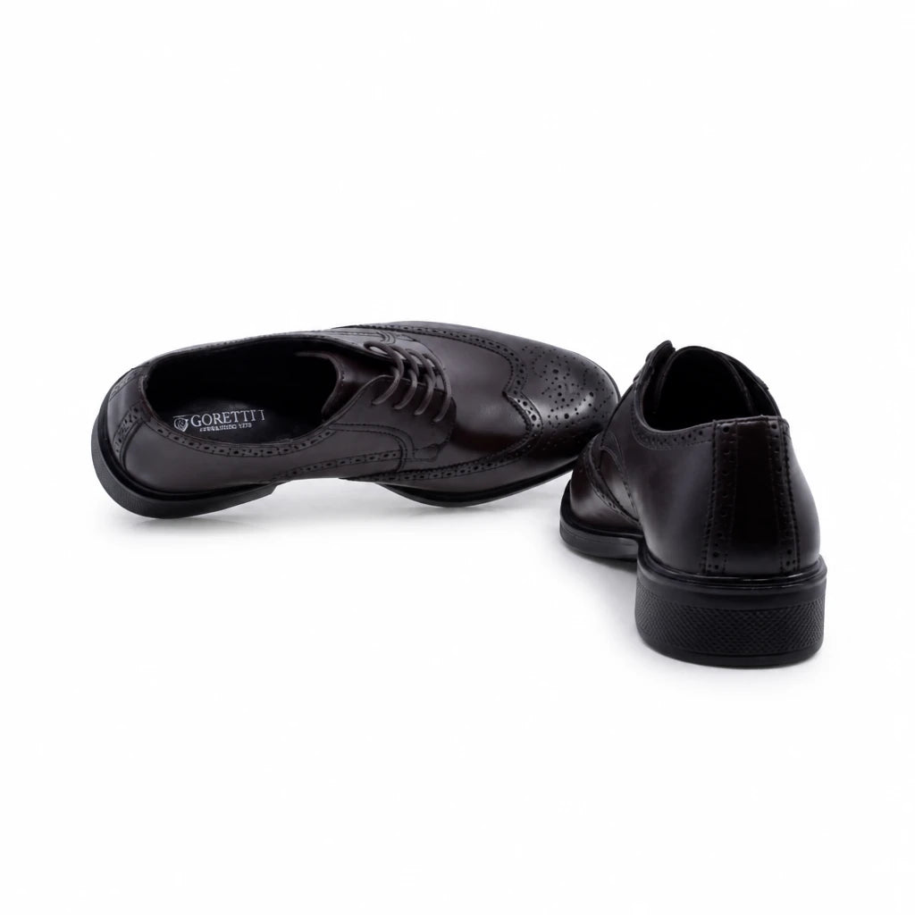 Pantofi barbati eleganti Goretti piele naturala B111-HT58801 maro